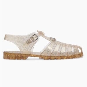 COACH Jelly Glitter PVC Logo Sandals